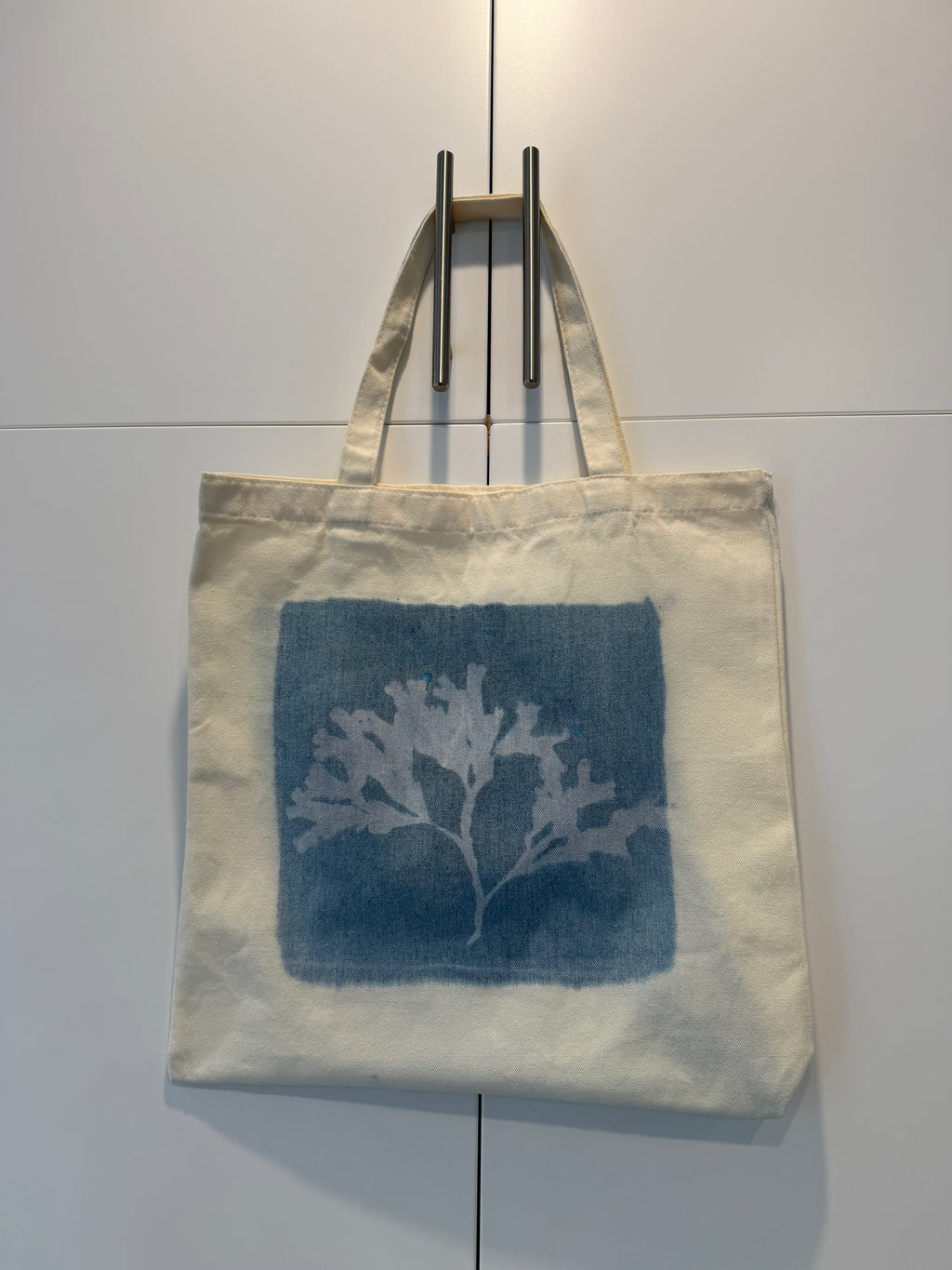 Vancouver Island Seaweed Cyanotype Tote