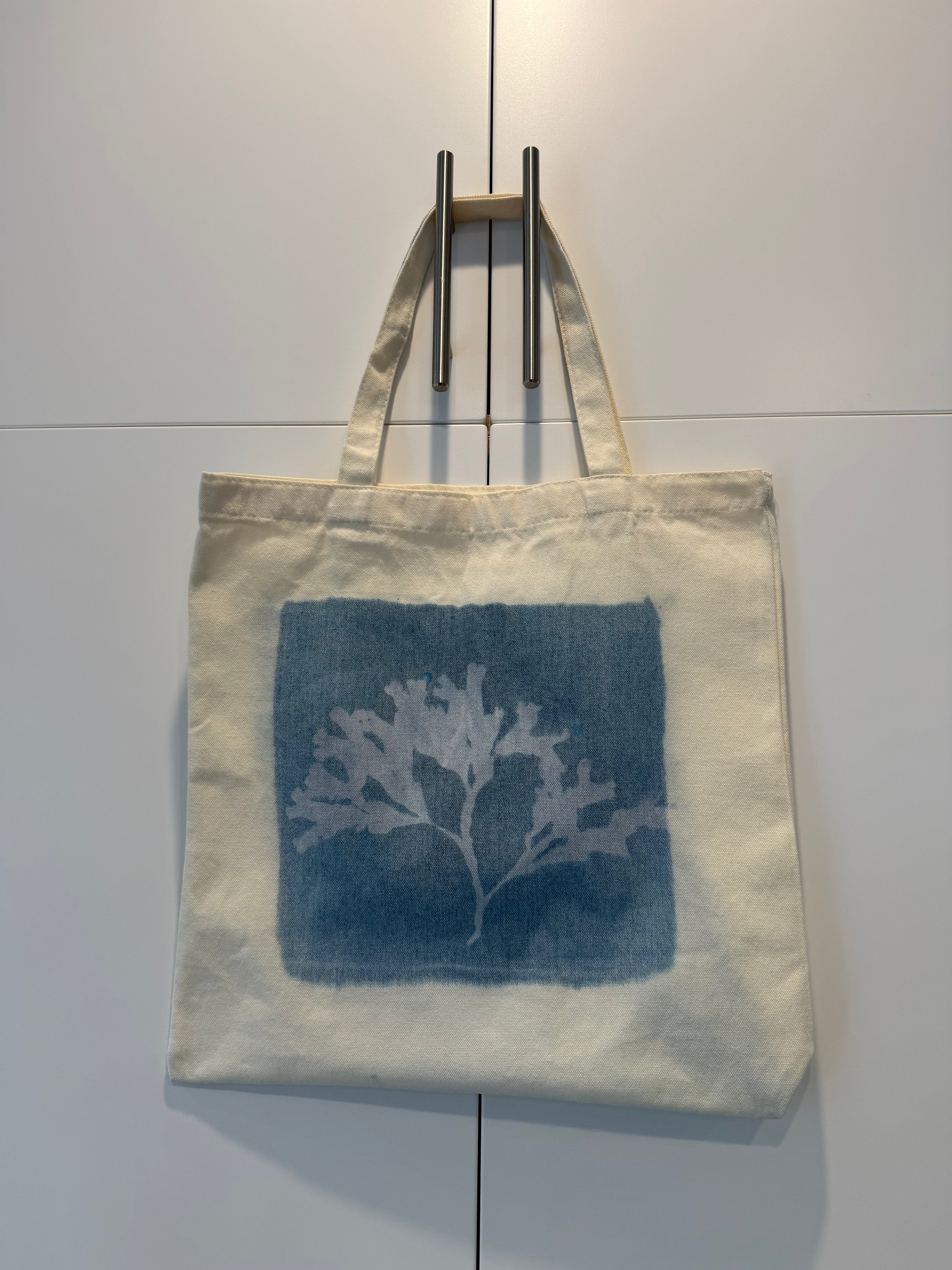 Vancouver Island Seaweed Cyanotype Tote