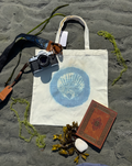 Sea Shell Cyanotype Tote