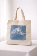 Vancouver Island Seaweed Cyanotype Tote